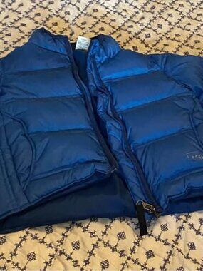Arei puffy jacket 18m boys toddler blue
